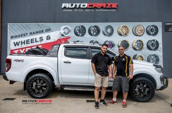 FORD RANGER MAMMOTH XD GLOSS BLACK MILLED